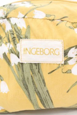 画像2: INGEBORG / すずらん柄ポーチ  イエロー O-25-10-04-1013-LO-ZA-OW-OS