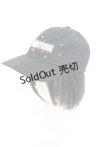 MILKBOY / HOME TOWN スタッズ キャップ  ブラック O-25-10-04-1002-MB-AC-OW-ZT-K007