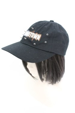 画像1: MILKBOY / HOME TOWN スタッズ キャップ  ブラック O-25-10-04-1002-MB-AC-OW-OS