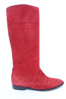 画像5: PINK HOUSE / スエードブーツ LL アカ O-25-10-04-1017-LO-SH-OW-ZT088