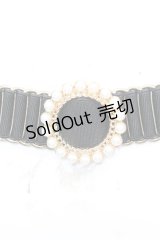 LOLITA他 / バックルゴム細ベルト  クロ×ゴールド O-25-10-04-1019-LO-ZA-IG-ZT434-F002