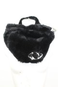 KRY CLOTHING / ファースヌード  ブラック O-25-10-04-1026-EL-ZA-OW-OS