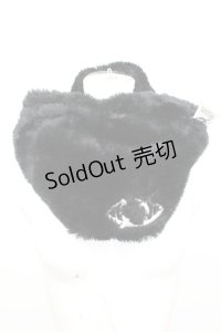 KRY CLOTHING / ファースヌード  ブラック O-25-10-04-1026-EL-ZA-OW-ZT335