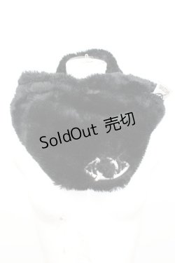 画像1: KRY CLOTHING / ファースヌード  ブラック O-25-10-04-1026-EL-ZA-OW-ZT335