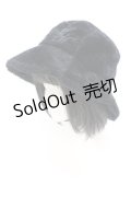 EATME / フワフワバケットハット  クロ O-25-10-04-1003-LO-AC-OW-ZT-K007