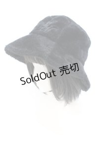 EATME / フワフワバケットハット  クロ O-25-10-04-1003-LO-AC-OW-ZT-K007