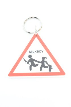 画像1: MILKBOY / 標識キーホルダー   O-25-10-04-1036-MB-ZA-OW-OS