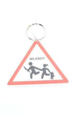 画像1: MILKBOY / 標識キーホルダー   O-25-10-04-1037-MB-ZA-OW-OS
