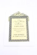 Jane Marple / カタログ   O-25-10-04-1038-JM-ZA-OW-OS