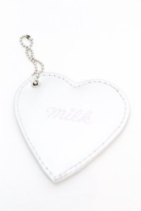 MILK / PUミラーチャーム  シルバー O-25-10-04-1039-ML-ZA-OW-ZT434-F002
