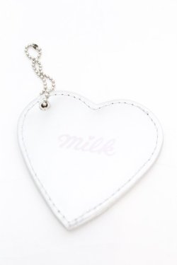 画像1: MILK / PUミラーチャーム  シルバー O-25-10-04-1039-ML-ZA-OW-OS