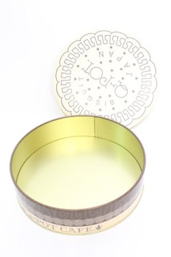 画像2: Q-pot. / クッキー缶  ベージュ O-25-10-04-1040-QP-ZA-OW-OS