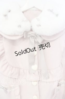 画像2: DearMyLove / フリルリボンハートショートコート LL ピンク O-25-10-04-062-EL-CO-OW-OS
