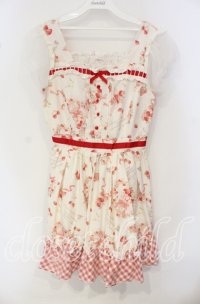 LIZ LISA / ストロベリーボンボン柄ワンピース 2 アイボリー系 O-25-10-04-068-LO-OP-OW-OS