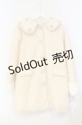 Swankiss / TS bijou wool C/T　コート F アイボリー O-25-10-04-072-CA-CO-OW-OS