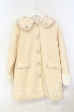 画像1: Swankiss / TS bijou wool C/T　コート F アイボリー O-25-10-04-072-CA-CO-OW-OS
