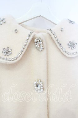 画像2: Swankiss / TS bijou wool C/T　コート F アイボリー O-25-10-04-072-CA-CO-OW-OS