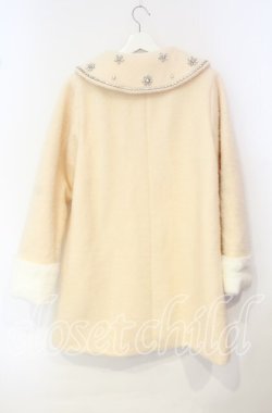 画像3: Swankiss / TS bijou wool C/T　コート F アイボリー O-25-10-04-072-CA-CO-OW-OS
