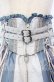 画像2: Ozz oneste / フィッシュテールオーバースカート  ジャガードサックス O-25-10-04-007-OO-BL-IG-OS (2)