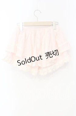 画像3: LIZ LISA / カットワークレースキュロット 0 ピンク O-25-10-04-076-LO-TO-OW-OS