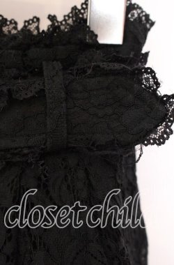 画像3: Rojita / リングバックルレースショートパンツ  クロ O-25-10-04-079-LO-TO-IG-OS