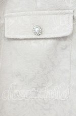画像2: 【SALE】Ank Rouge / ジャガードタイトスカート  アイボリー O-25-10-04-083-CA-SK-IG-ZT379 (2)