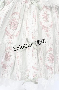 画像3: metamorphose / アンティークブーケ姫袖ワンピース 1 グラスグリーン O-25-10-04-092-ME-OP-OW-OS