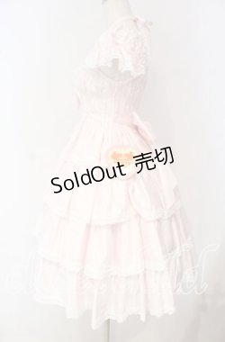 画像3: BABY,THE STARS SHINE BRIGHT / リボンミルキーシュガージャンパースカート  ピンク O-25-10-04-094-BA-OP-OW-OS