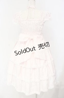 画像4: BABY,THE STARS SHINE BRIGHT / リボンミルキーシュガージャンパースカート  ピンク O-25-10-04-094-BA-OP-OW-OS