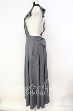 画像3: Ank Rouge / エプロン風ジャンパースカート M グレー O-25-10-04-009-CA-OP-OW-ZT379