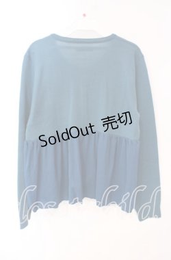 画像3: gouk / 桜刺繍素材切り替えカーディガン  グリーン O-25-10-04-097-GO-TO-OW-ZS