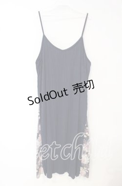 画像3: gouk / サイド和柄切り替えキャミワンピース  ネイビー O-25-10-04-099-GO-OP-OW-ZS