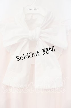 画像2: Ank Rouge / ボウタイスウェットワンピース  ピンク O-25-10-04-012-CA-OP-IG-OS