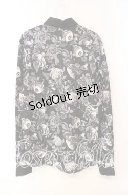 画像3: Drug Honey / 臓器花園総柄シャツ  ブラック O-25-10-04-018-PU-BL-IG-OS