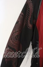 画像2: Qutie Frash / ファーブルゾン  レッド×ブラック O-25-10-04-023-QU-CO-IG-C053 (2)