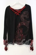 Qutie Frash / 裏起毛クロスインナー  レッド×ブラック O-25-10-04-026-QU-TO-IG-OS
