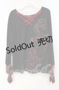 Qutie Frash / 裏起毛クロスインナー  レッド×ブラック O-25-10-04-026-QU-TO-IG-OS