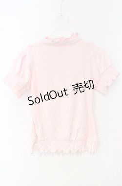 画像3: TRALALA / ブラウス風カットソー  ピンク O-25-10-04-027-LO-TO-OW-OS