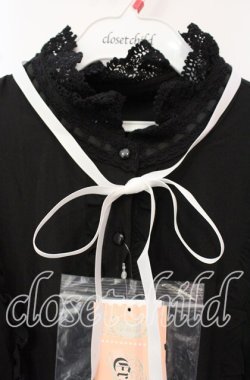 画像2: Eri Aino's Collection / シャーロットの水曜日ブラウス 3L クロ O-25-10-06-026-LO-BL-OW-OS