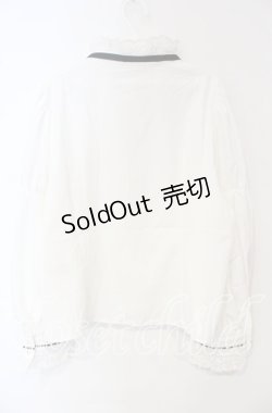 画像3: Eri Aino's Collection / シャーロットの水曜日ブラウス 3L シロ O-25-10-06-027-LO-BL-OW-OS