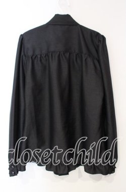 画像3: Enchantlic Enchantilly / ノーブルリボンタイブラウス  クロ O-25-10-06-029-LO-BL-OW-OS