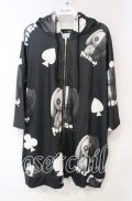 NieR Clothing / 2025年~ver.9 ユニセックスジップアウター  ブラック O-25-10-06-030-PU-TO-IG-OS