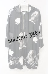 NieR Clothing / 2025年~ver.9 ユニセックスジップアウター  ブラック O-25-10-06-030-PU-TO-IG-ZT307