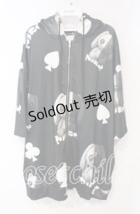 NieR Clothing / 2025年~ver.9 ユニセックスジップアウター  ブラック O-25-10-06-030-PU-TO-IG-ZT307