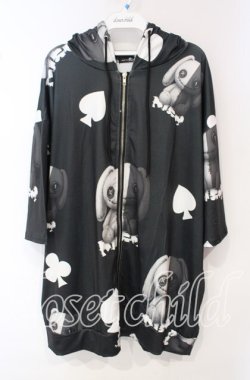 画像1: NieR Clothing / 2025年~ver.9 ユニセックスジップアウター  ブラック O-25-10-06-030-PU-TO-IG-OS