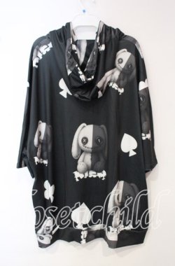 画像2: NieR Clothing / 2025年~ver.9 ユニセックスジップアウター  ブラック O-25-10-06-030-PU-TO-IG-OS