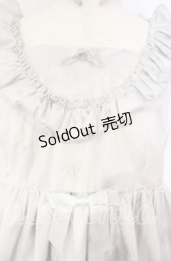 画像2: Choker rabbit / tabby catジャンパースカートセット L グレー O-25-10-06-004-LO-OP-OW-OS