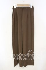 TOMATSU / プレーンパンツ  ブラウン O-25-10-06-069-LO-PA-IG-ZT083