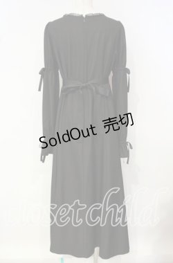 画像4: Moi-meme-Moitie / 【通販限定】2024 Winter Special Set ロングワンピース+パニエ  ブラック×ブルー O-25-10-06-006-MO-OP-OW-OS