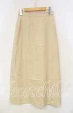 画像1: 【SALE】TOMATSU / フラワーモチーフポケットスカート 38 ベージュ O-25-10-06-079-LO-SK-IG-ZT247 (1)